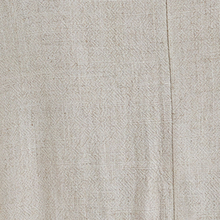 Buddha Stones 2Pcs Plain Design Zen Tai Chi Meditation Clothing Cotton Linen Top Pants Women's Set - image 11