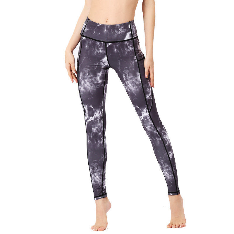 Buddha Stones Colorful Print Pants Sports Exercise Fitness Leggings Women's Yoga Pants - image 11