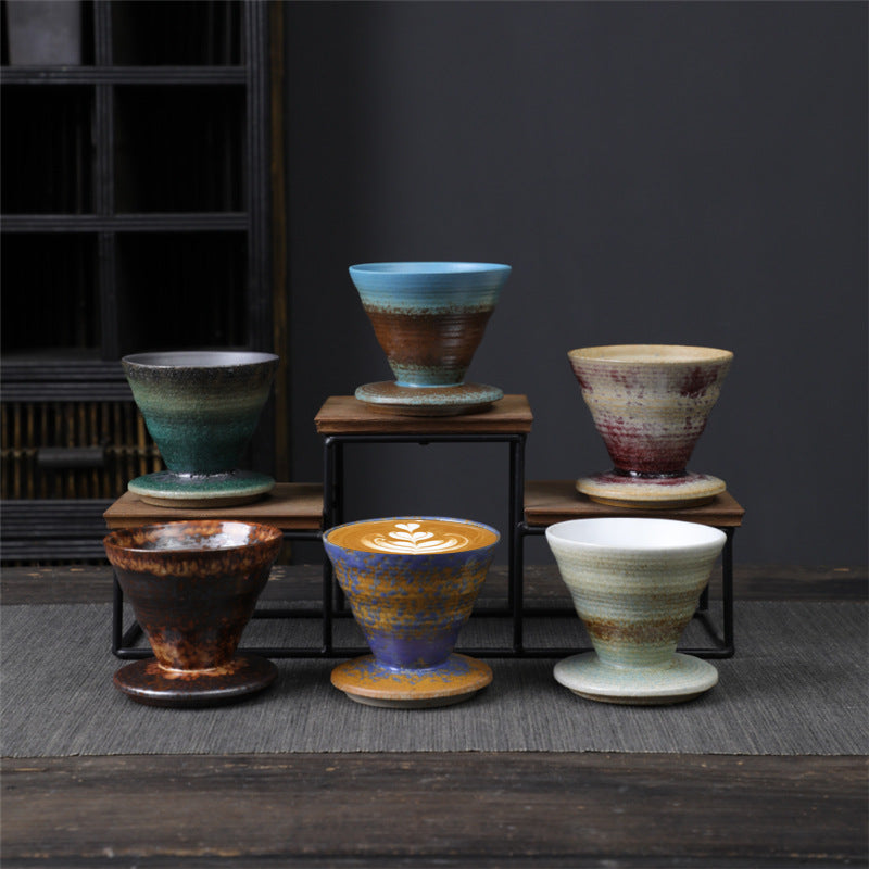 Buddha Stones Vintage Design Ceramic Coffee Mug Tea Espresso Coffee Cup 150ml - image 1