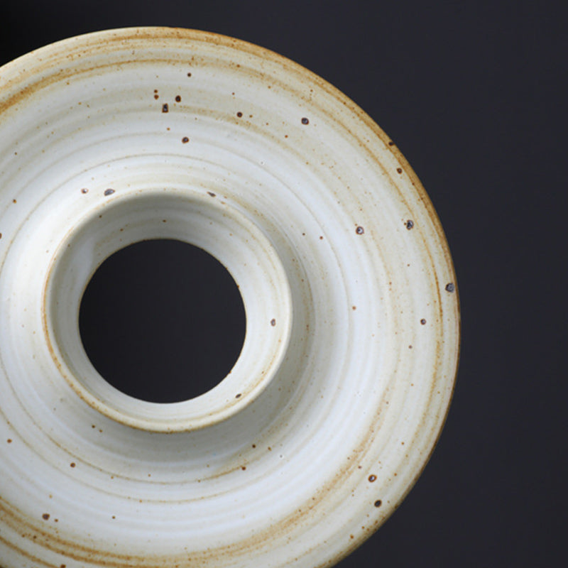 Buddha Stones Planet Design Ceramic Coffee Mug Rough Pottery Tea Coffee Cup With Saucer - image 4