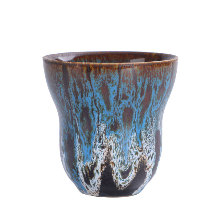 Buddha Stones Vintage Kiln Change Design Ceramic Coffee Mug Tea Cup 150ml - image 7