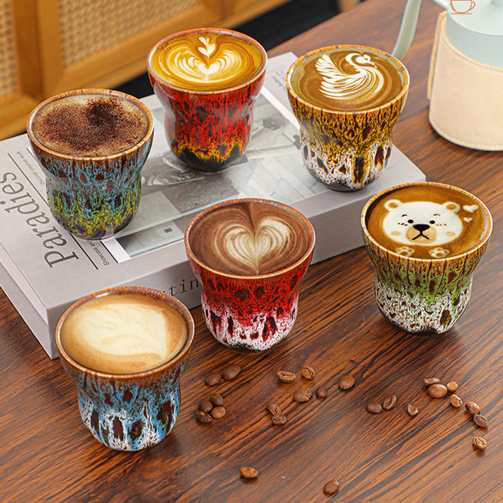 Buddha Stones Vintage Kiln Change Design Ceramic Coffee Mug Tea Cup 150ml - image 22