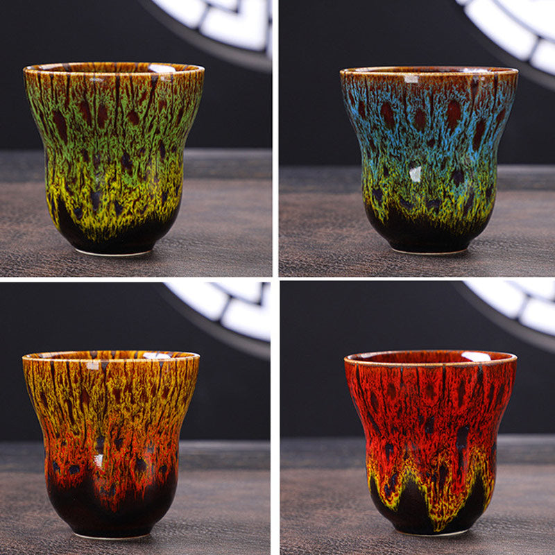 Buddha Stones Vintage Kiln Change Design Ceramic Coffee Mug Tea Cup 150ml - image 19