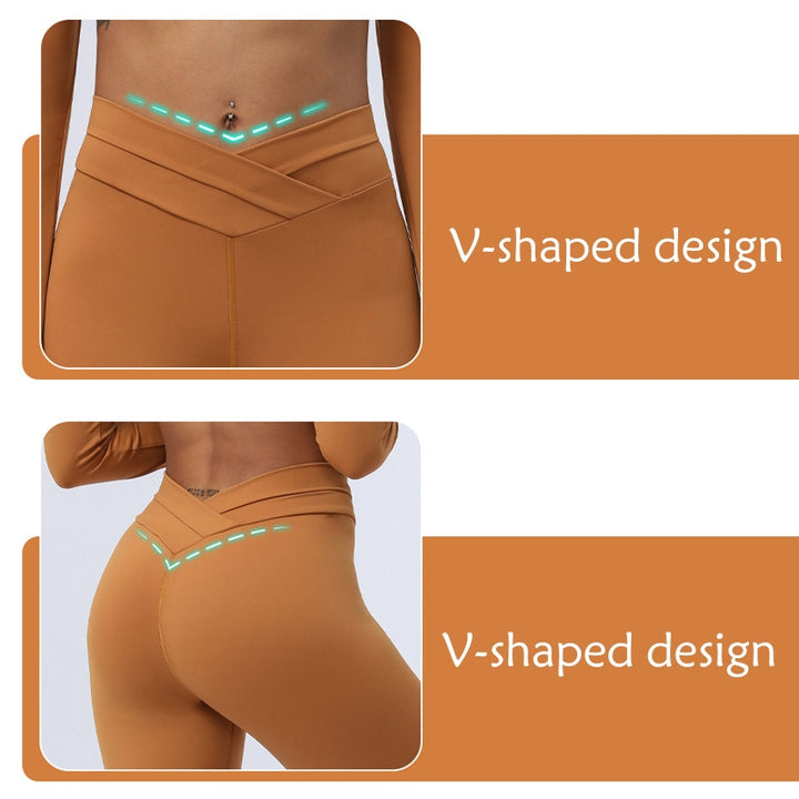 Buddha Stones 2Pcs Long Sleeve Backless Top Bra Leggings Pants Fitness Yoga Outfit Set - image 8