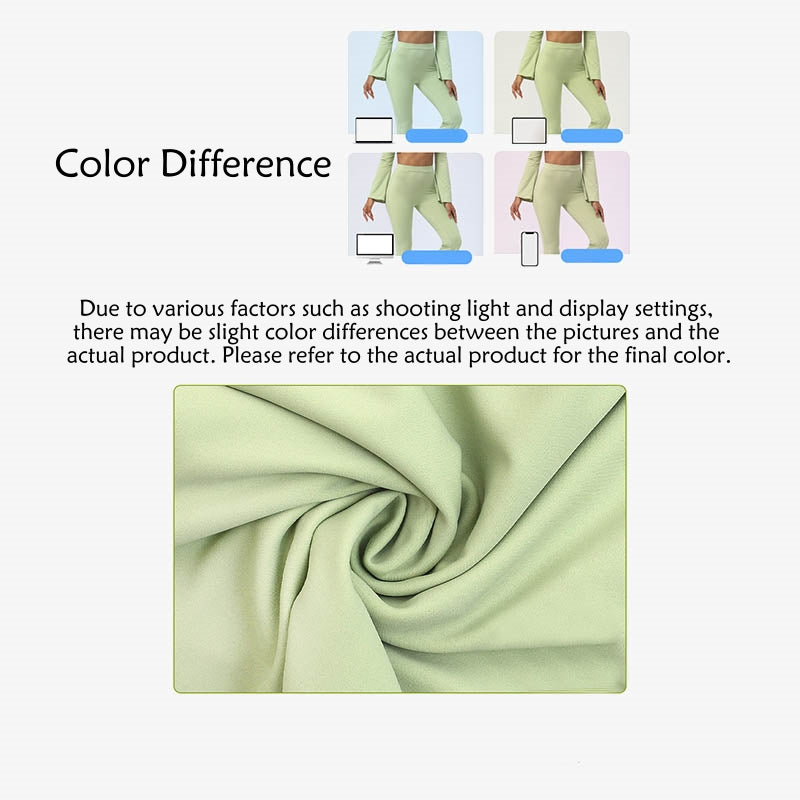 Buddha Stones Long Sleeve Backless Strap Top Bra Flare Pants Fitness Yoga Outfit - image 7