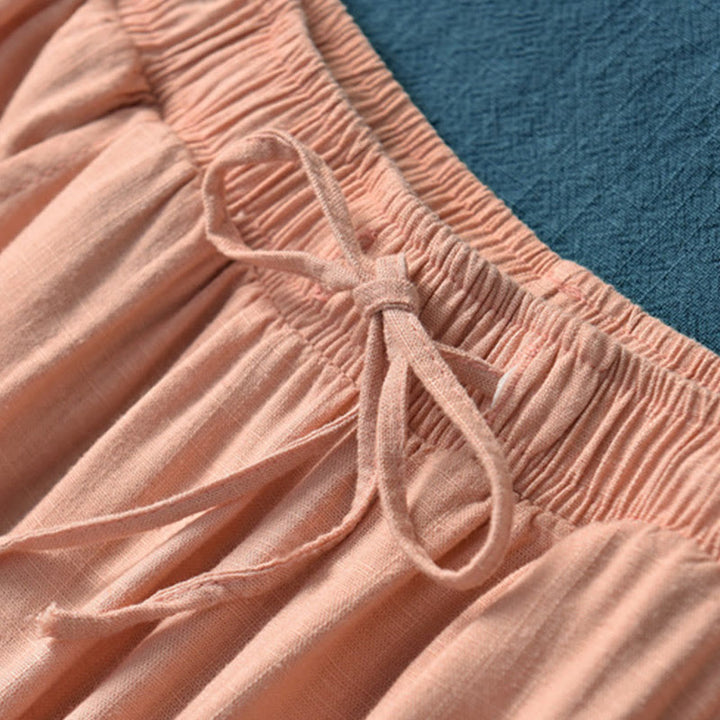 Buddha Stones Plain Wide Leg Pants Dance Women's Yoga Pants With Pockets - image 37