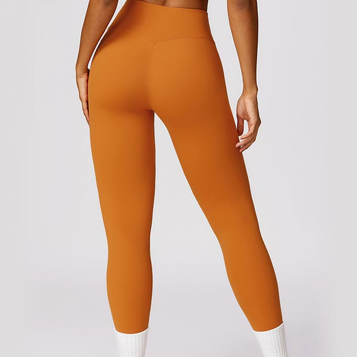 Buddha Stones Women Short Sleeve T-Shirt Top High Waist Leggings Pants For Sports Yoga - image 22