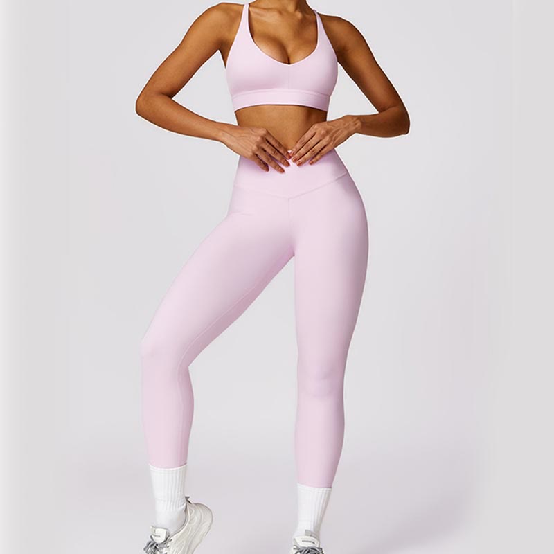 Buddha Stones Women Short Sleeve T-Shirt Top High Waist Leggings Pants For Sports Yoga - image 79