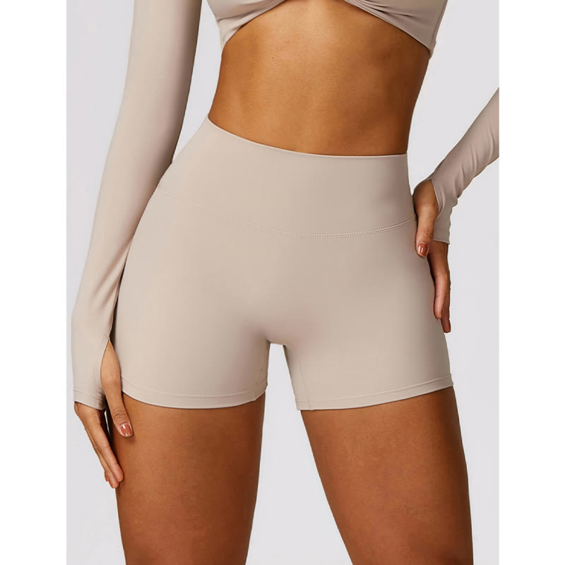 Buddha Stones Gym Sports Yoga Backless Bra Crop Tank Top Breathable Shorts - image 14