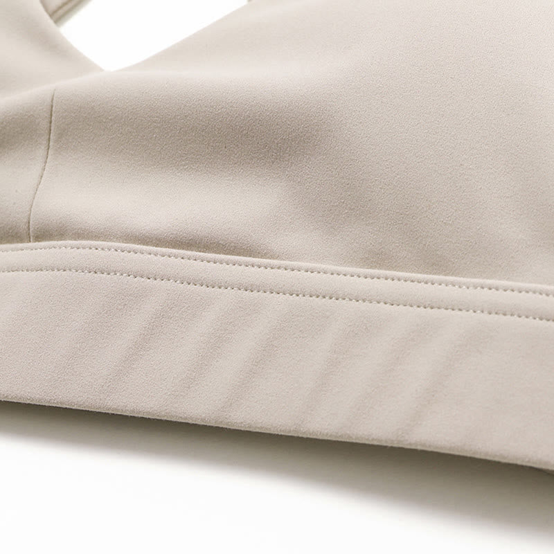 Buddha Stones Gym Sports Yoga Backless Bra Crop Tank Top Breathable Shorts - image 37