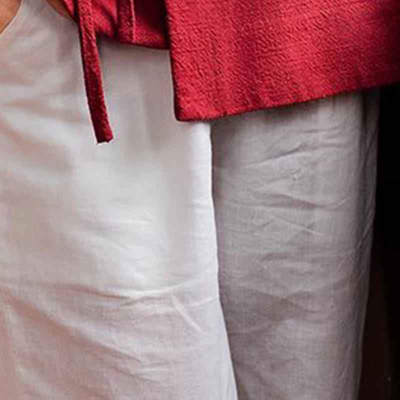 Buddha Stones Long Sleeve Jacket Shirt Top Wide Leg Pants Zen Tai Chi Yoga Meditation Clothing - image 22