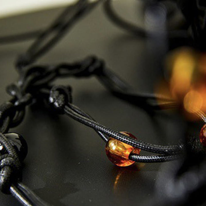 Buddha Stones Yellow Bamboo Leaves Pattern Acetate Crossbody Bag Shoulder Bag - image 5