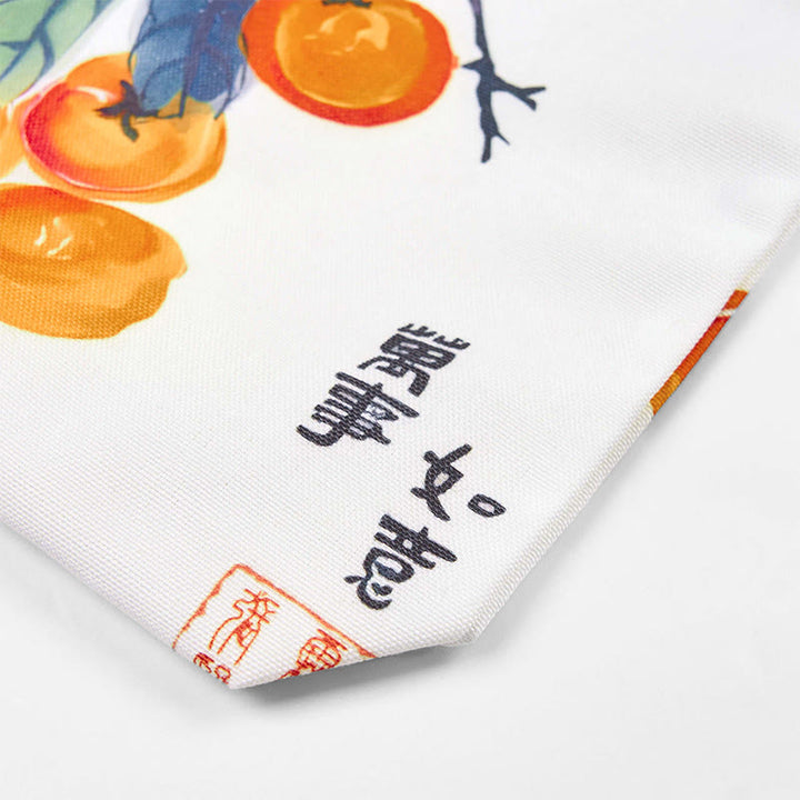 Buddha Stones Persimmon Canvas Handbag - image 3