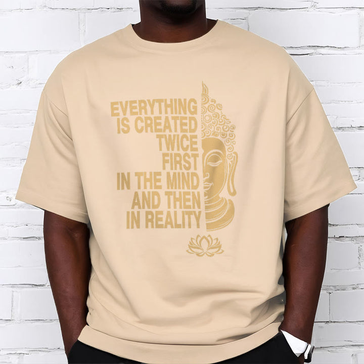 Buddha Stones Everything Is Created Twice Tee T-shirt - image 8