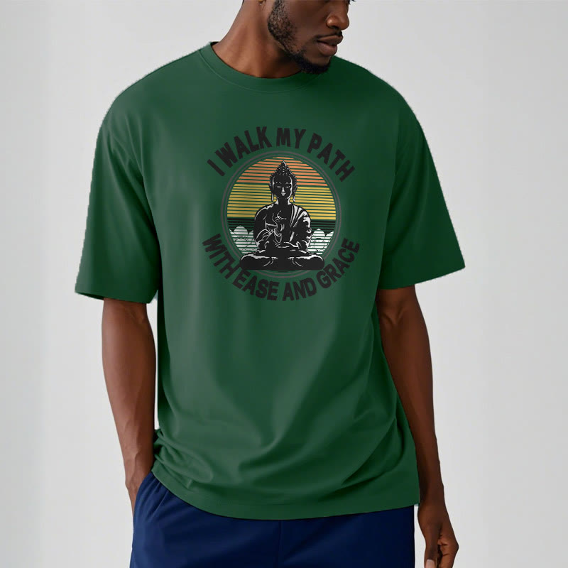 Buddha Stones I Walk My Path With Ease And Grace Tee T-shirt - image 9