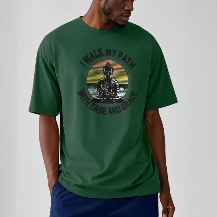 Buddha Stones I Walk My Path With Ease And Grace Tee T-shirt - image 9