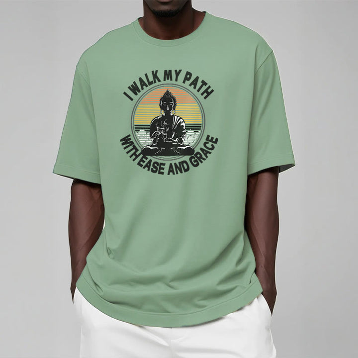 Buddha Stones I Walk My Path With Ease And Grace Tee T-shirt - image 15