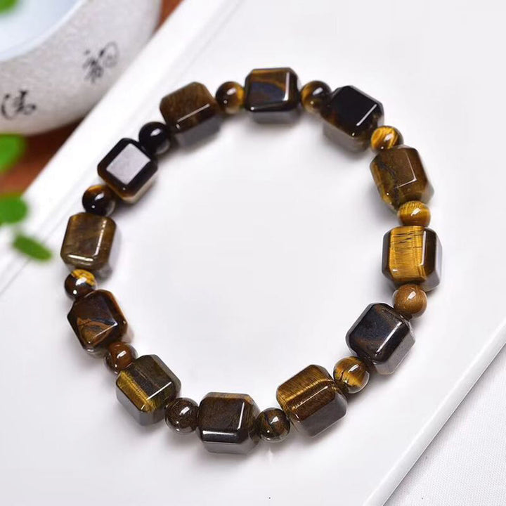 Buddha Stones Tiger Eye Protection Bracelet - image 4