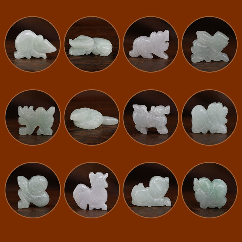 Buddha Stones Chinese Zodiac Natural Garnet Peace Buckle Blessing Red String Belly Chain - image 10