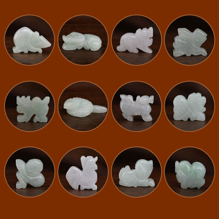 Buddha Stones Chinese Zodiac Natural Garnet Peace Buckle Blessing Red String Belly Chain - image 10