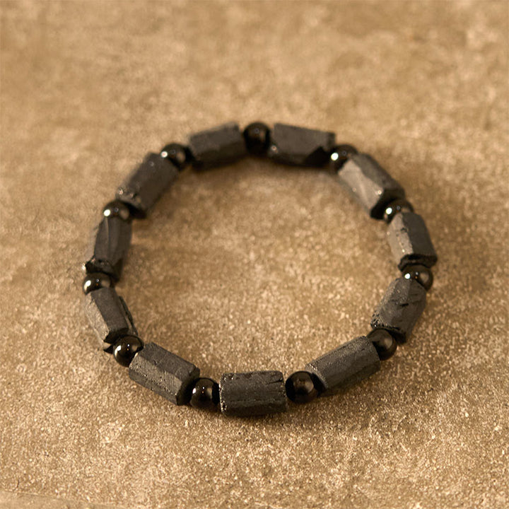 Buddha Stones Black Tourmaline Wisdom Bracelet - image 3