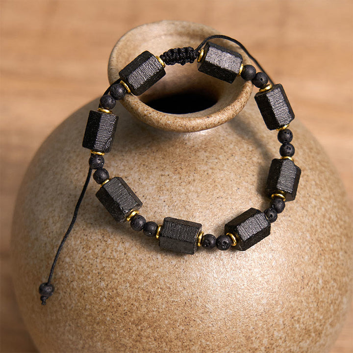 Buddha Stones Black Tourmaline Love Bracelet - image 2