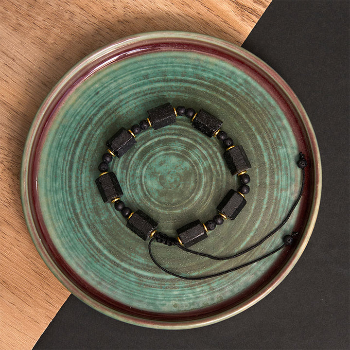 Buddha Stones Black Tourmaline Love Bracelet - image 5