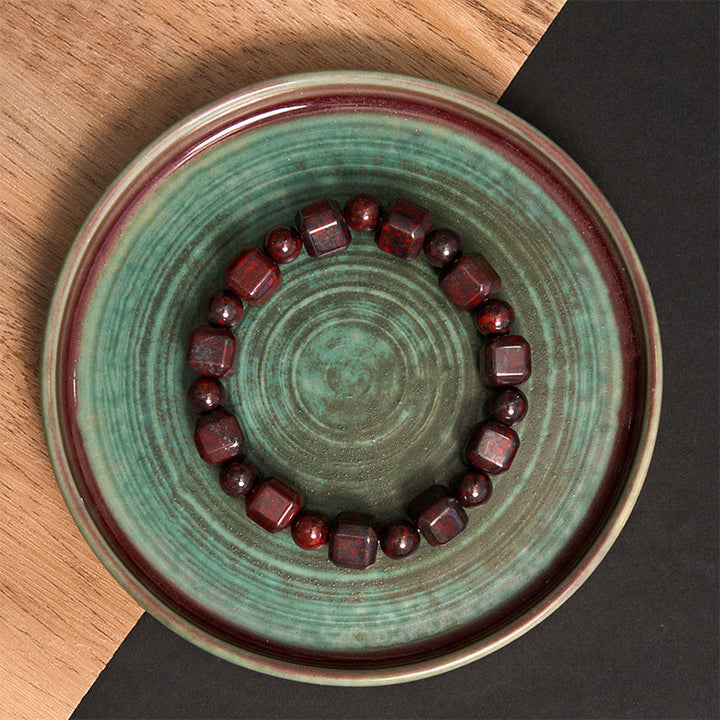 Buddha Stones Bloodstone Strength Bracelet - image 4