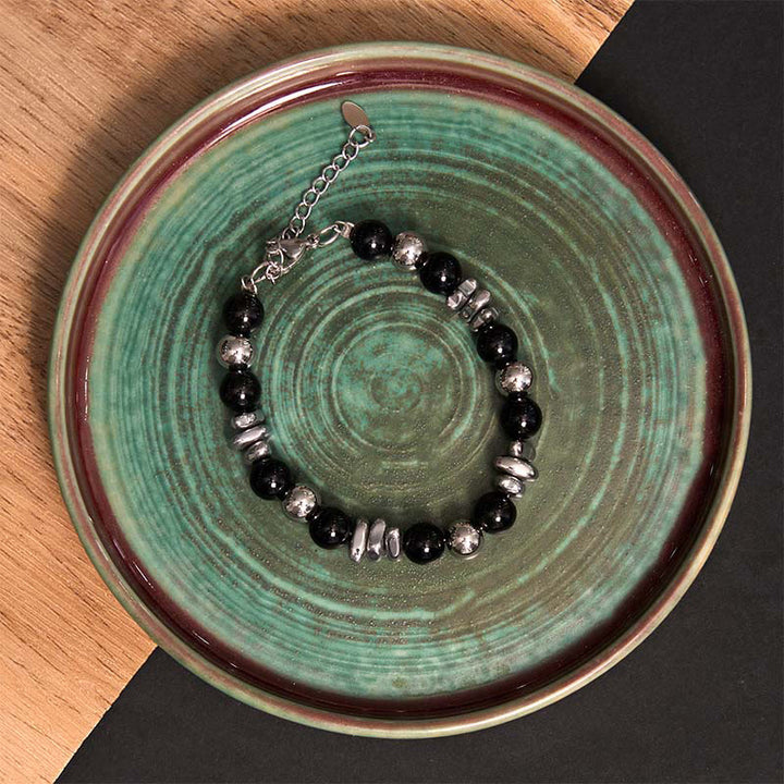 Buddha Stones Black Onyx Fortune Bracelet - image 5