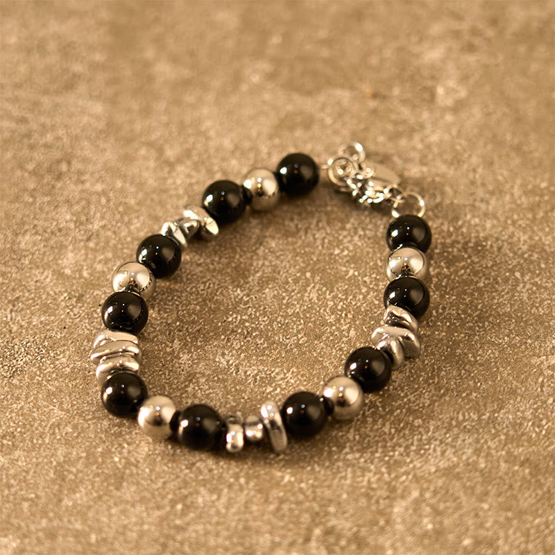Buddha Stones Black Onyx Fortune Bracelet - image 2
