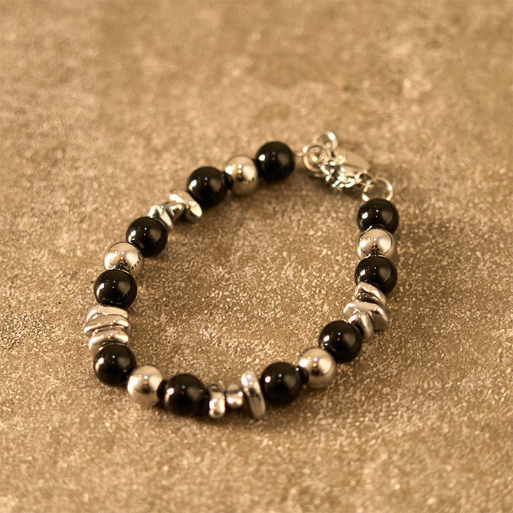 Buddha Stones Black Onyx Fortune Bracelet - image 2
