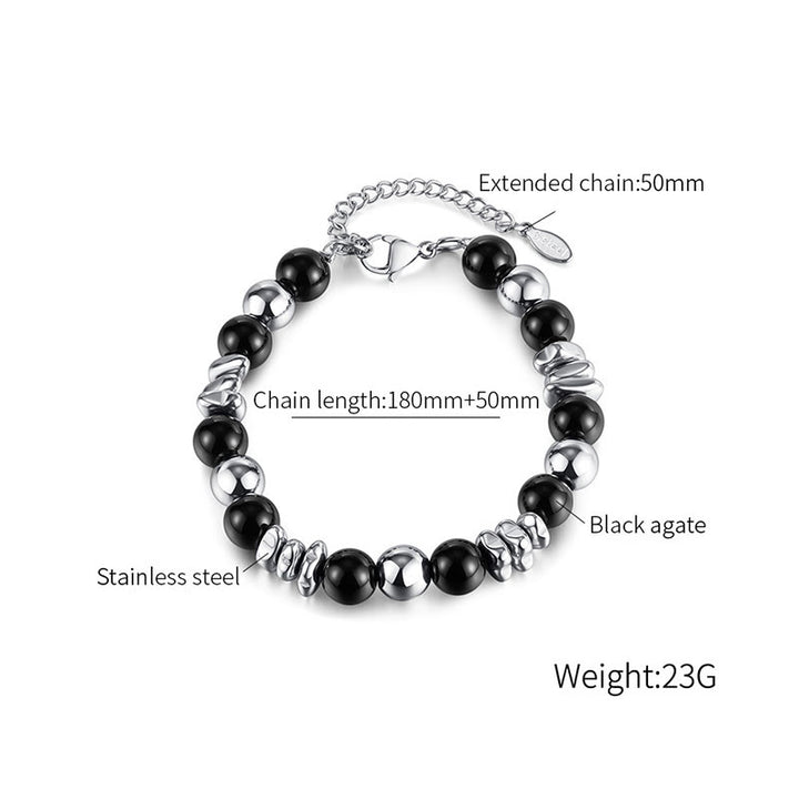 Buddha Stones Black Onyx Fortune Bracelet - image 7