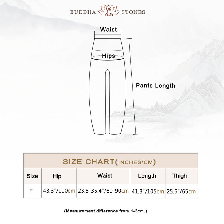 Buddha Stones Round Geometric Pattern Loose Casual Harem Trousers High Waist Women's Yoga Pants - image 5