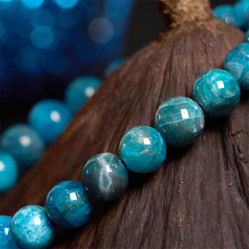 Buddha Stones Apatite Manifestation Bracelet - image 2