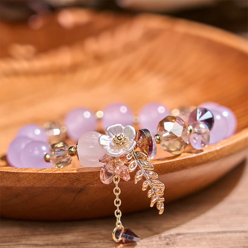 Buddha Stones Blue Crystal Amethyst Sun Stone Green Aventurine Healing Bracelet - image 11