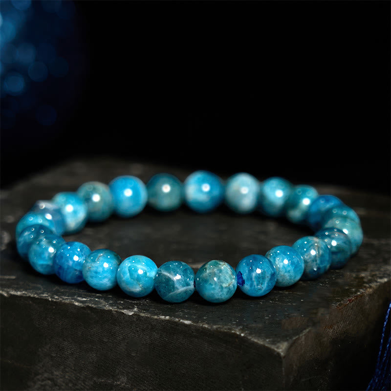 Buddha Stones Apatite Motivation Bracelet - image 1
