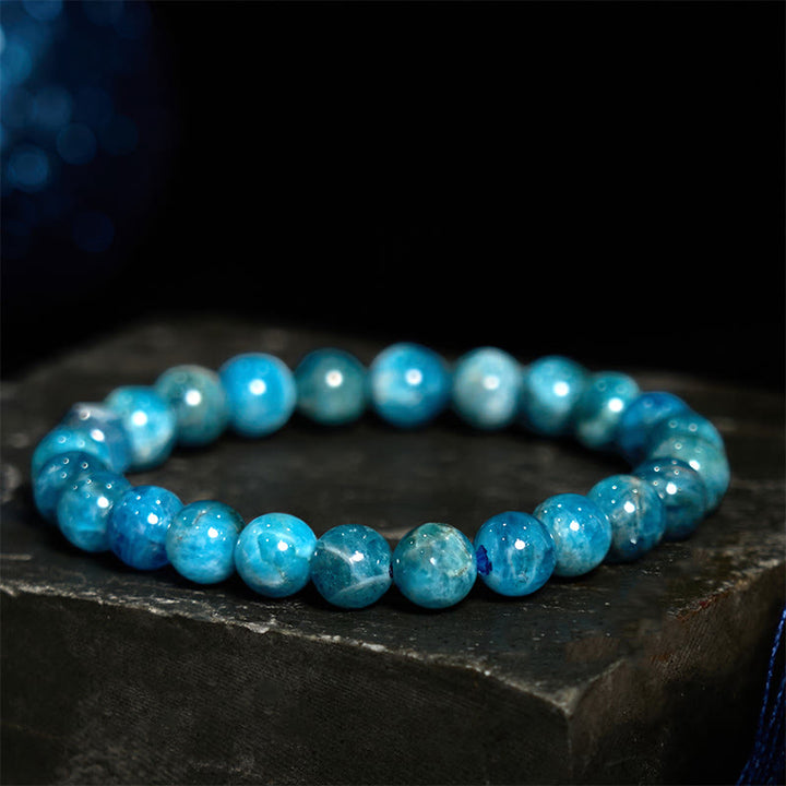 Buddha Stones Apatite Motivation Bracelet - image 1