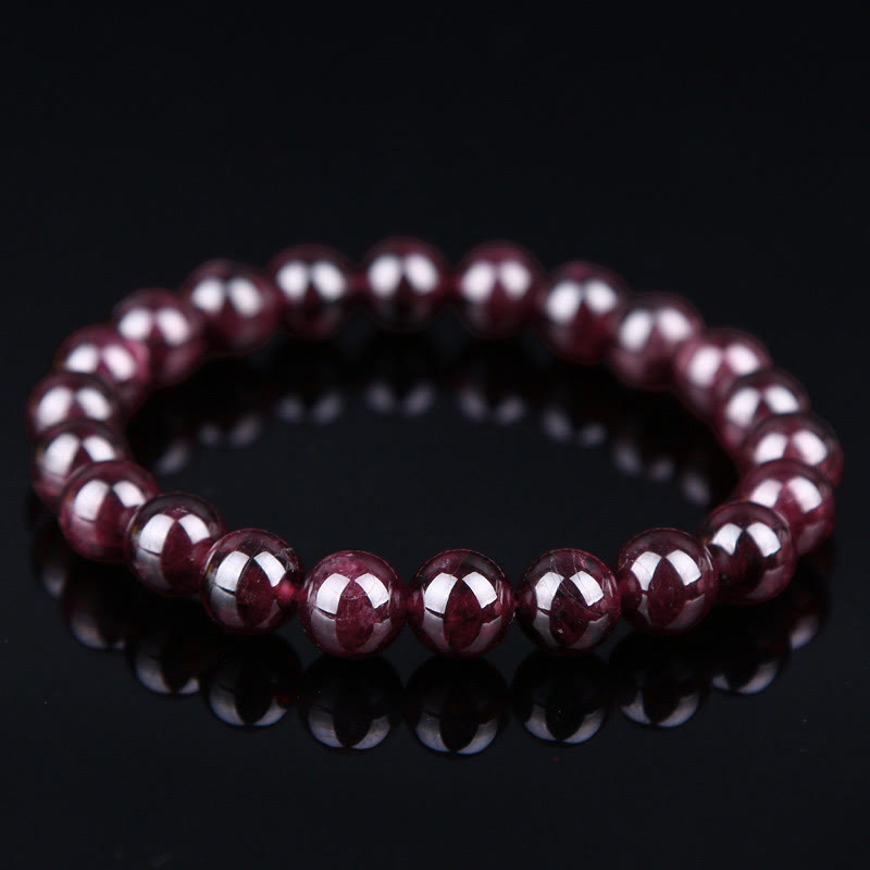 Buddha Stones Boost Vitality Warm Color Series Positive Courage Bracelet - Garnet(Wrist Circumference: 14-16cm) - image 50