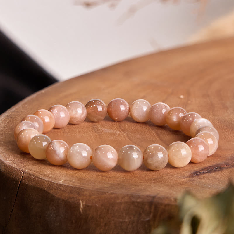 Buddha Stones Sun Stone Positive Bracelet - Sun Stone(Wrist Circumference: 14-16cm) - image 0