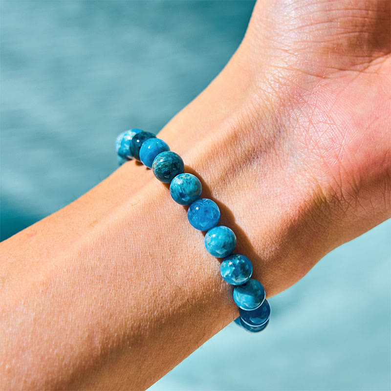 Buddha Stone Apatite Motivation Bracelet - image 2