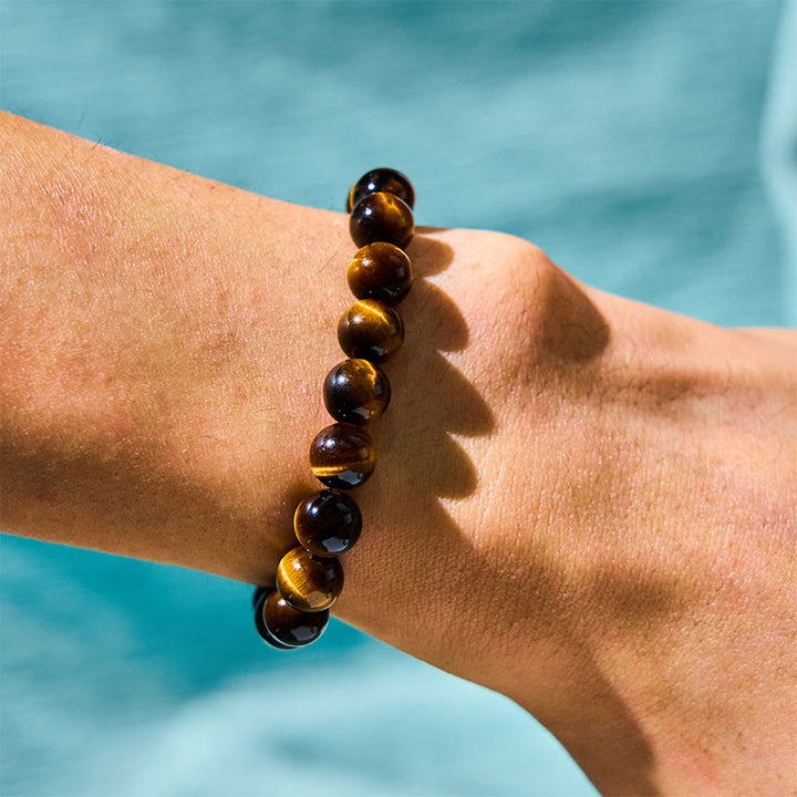 Buddha Stones Tiger Eye Strength Bracelet - image 2