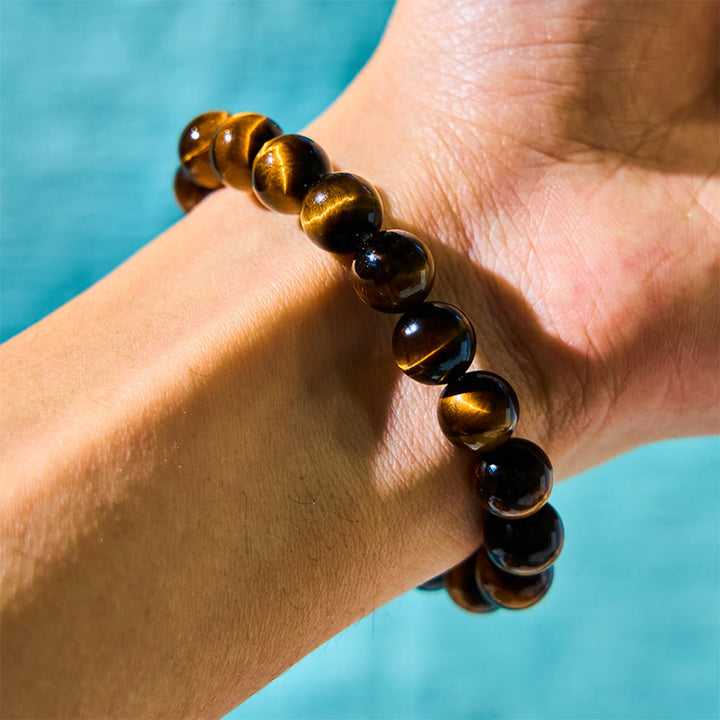 Buddha Stones Tiger Eye Strength Bracelet - image 8
