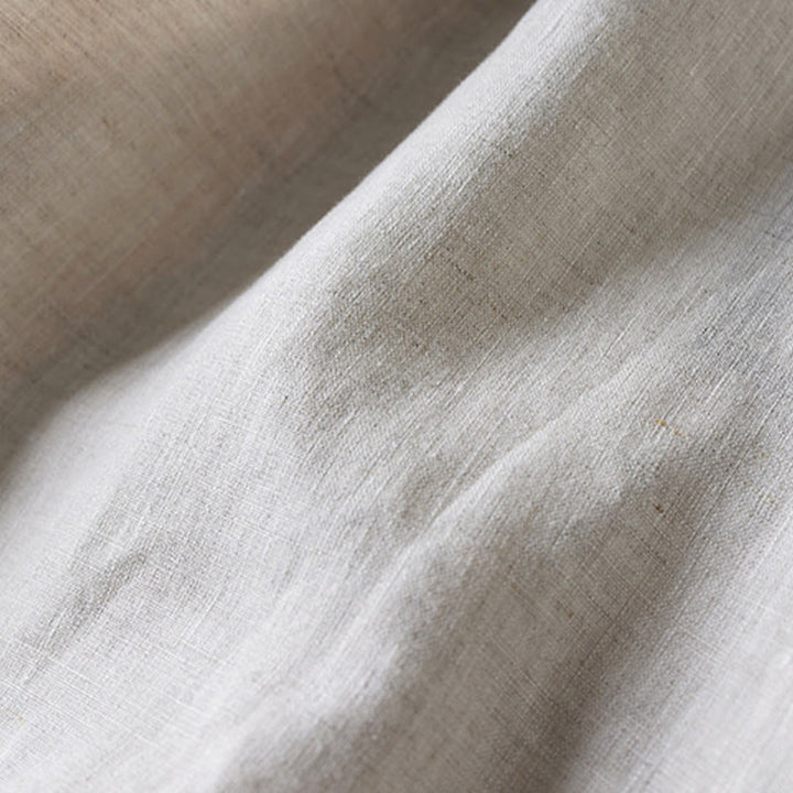 Buddha Stones Summer Daily Simple Wrinkle Design Cotton Linen Women's Shorts With Pockets - image 41