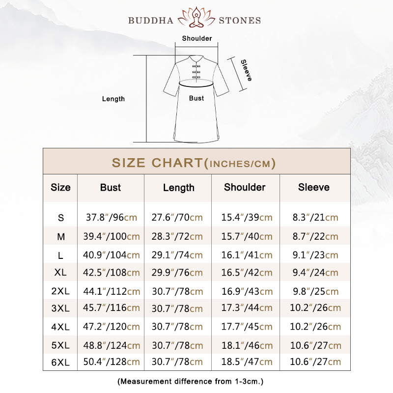 Buddha Stones 2Pcs Women's Short Sleeve Shirt Top T-Shirt Pants Meditation Zen Tai Chi Cotton Linen Clothing Set - image 3