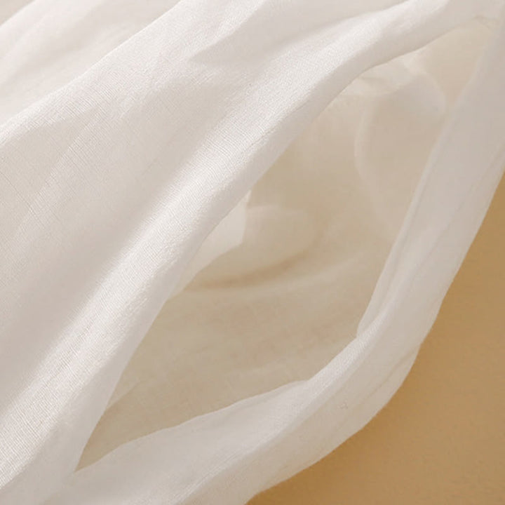 Buddha Stones Plain Lace Up Elastic Waist Women's Skirt With Pockets - image 12