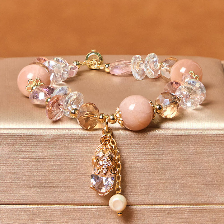 Buddha Stones Natural Sun Stone PiXiu Wealth Bracelet - Sun Stone(Wrist Circumference: 15-17cm) - image 0