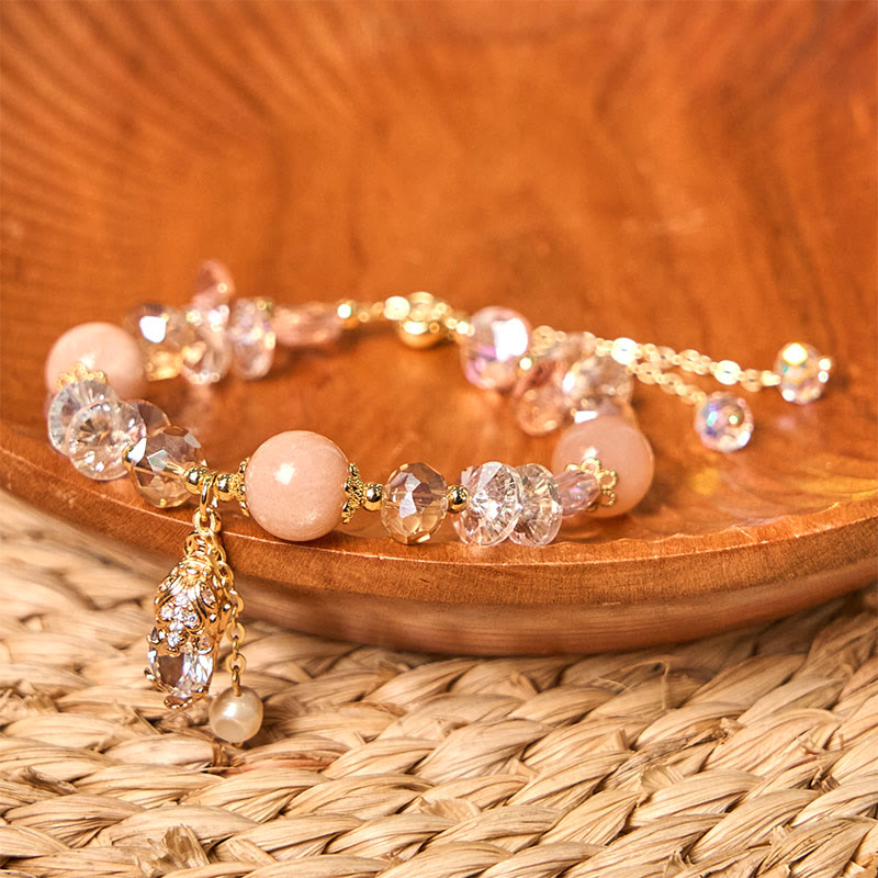 Buddha Stones Natural Sun Stone PiXiu Wealth Bracelet - image 1