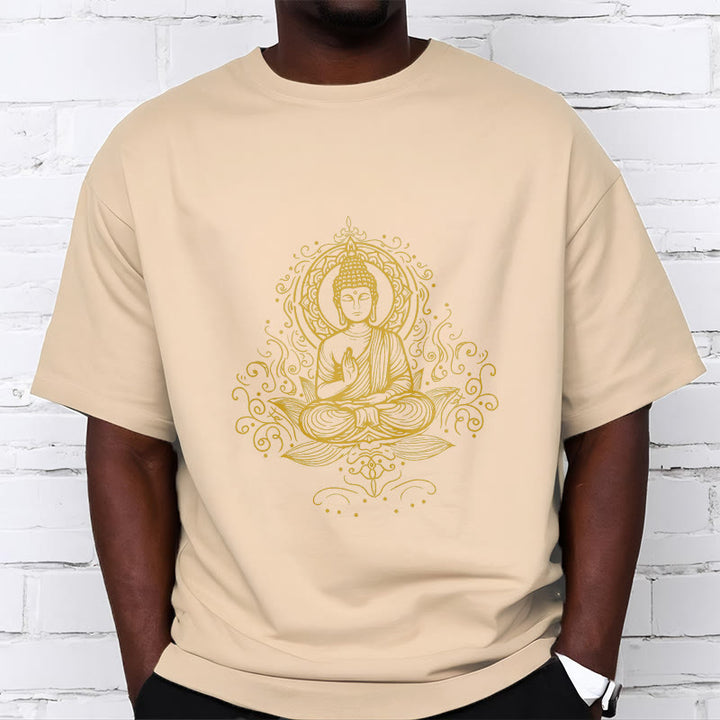 Buddha Stones Lotus Flower Vines Meditation Buddha Tee T-shirt - image 11