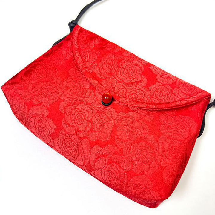 Buddha Stones Retro Flowers Pattern Polyester Cotton Embroidery Crossbody Bag Hangbags - image 16