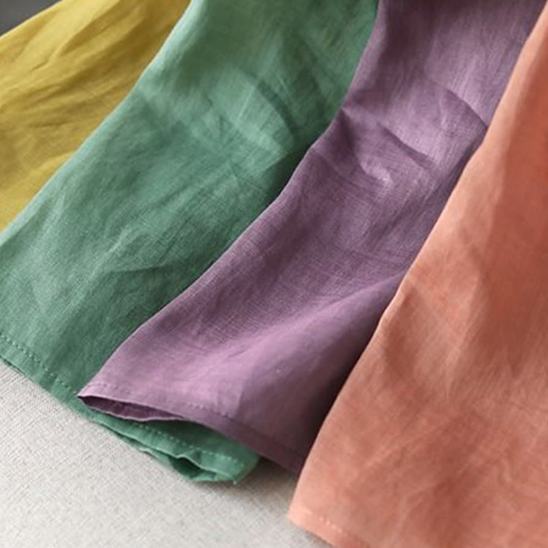 Buddha Stones Casual Embroidery Petals Long Sleeve Open Front Cardigan Jacket - image 12